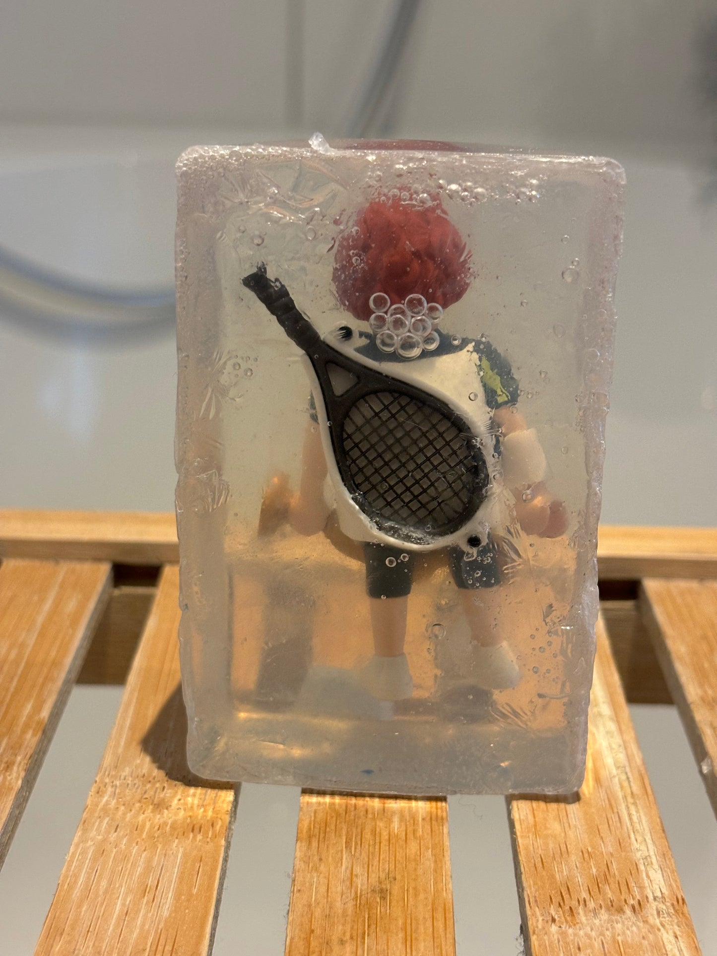 Unieke PlayWithSoap™ Tenniskampioen