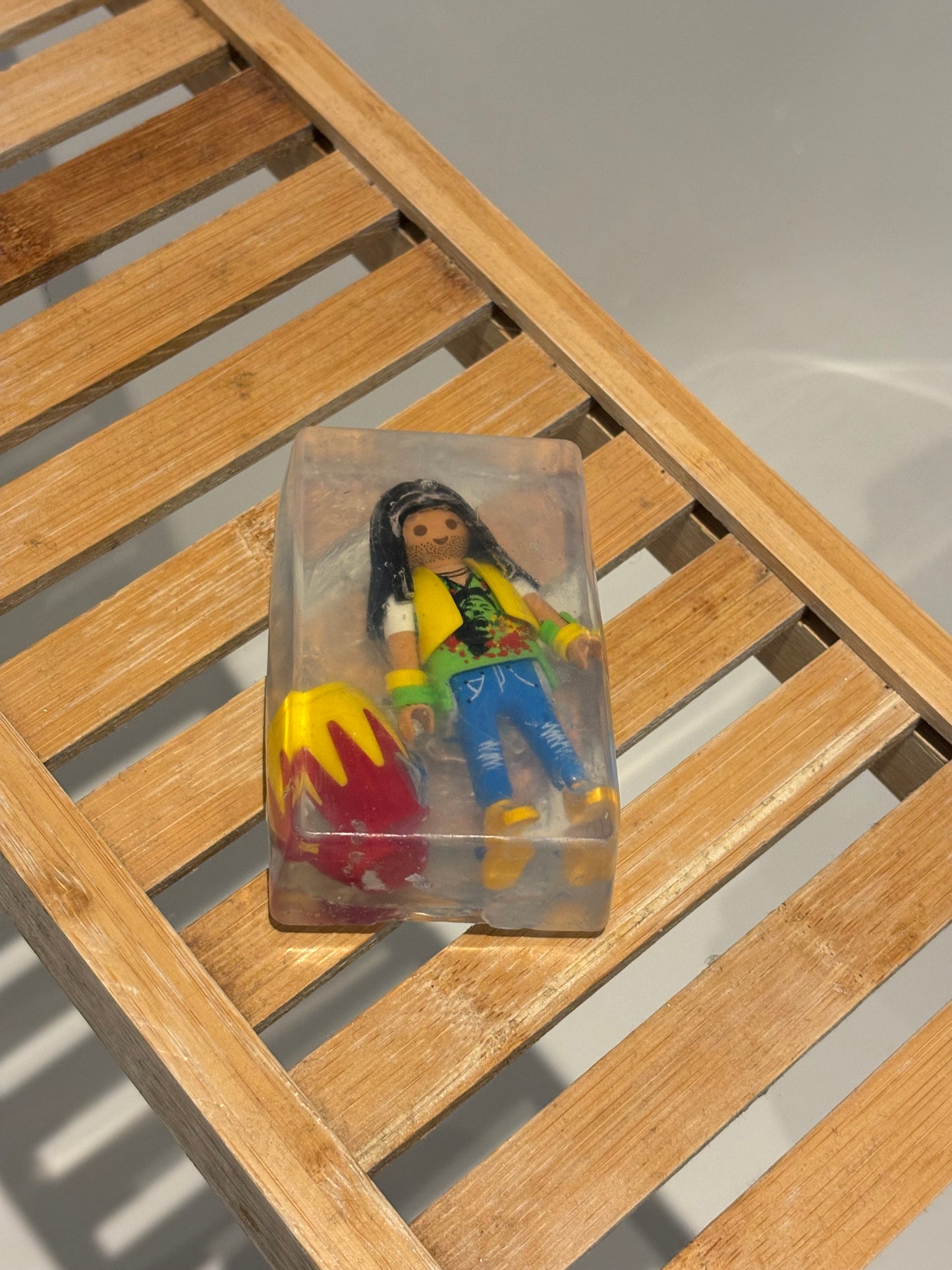 Unieke PlayWithSoap™ Jamaicaanse Trommelaar