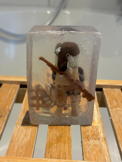 Unieke PlayWithSoap™ Jager